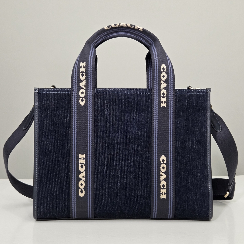 EXCELLENT COACH SMITH TOTE BAG IN REGENERATIVE COTTON - Picture 8 of 11